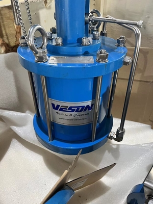 Gate Valves  Spring Return Pneumatic Actuators for Gate valves Closed-Loop Systems