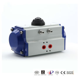 ISO5211/DIN3337 표준 압축 공기를 넣은 선반과 피니언 액추에이터 청결한 건조한 공기 매체