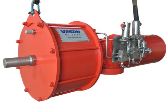 온-오프 밸브용 스프링 리턴 단동식 중부하 스코치 요크 공압 액추에이터